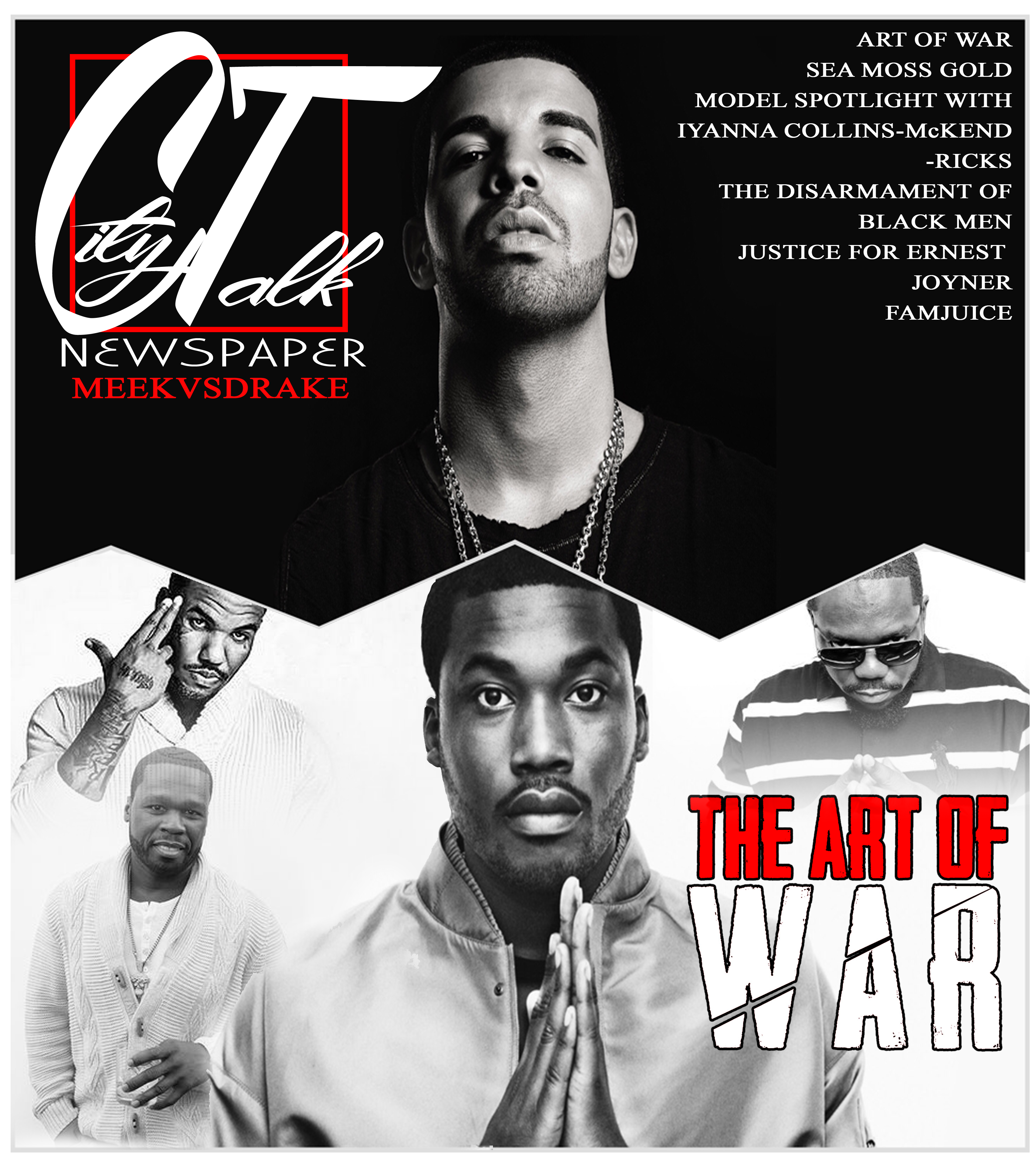 City Talk Newspaper - The Art of War - Issue Special Edition Cover